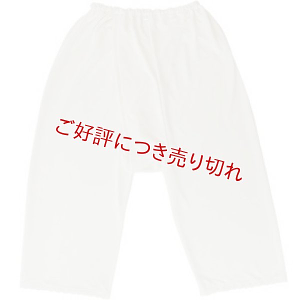 画像1: 夏物和装肌着　シルクニットステテコ＜股ワレ＞　F寸 (1)