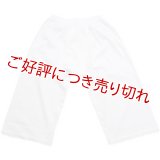 夏物和装肌着　クレープステテコ ＜股ワレ＞（M）