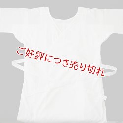 画像1: 夏物和装肌着　スーピマ 汗取り付 スリップ（L）