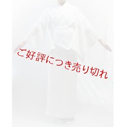 画像1: 夏物和装肌着　ポリエステル楊柳 二部式襦袢（M）