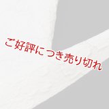 白半襟　柄　正絹ふくれ織り　さくら