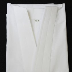 画像1: 和装肌着　半襦袢　さらしバチ衿胴　L