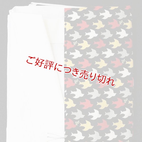 画像1: 和装肌着　たもと付き半襦袢 ハミングバード　（03）（M） (1)
