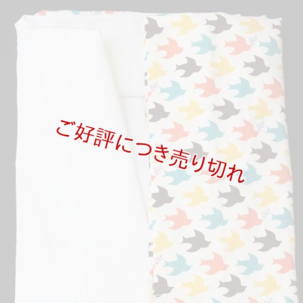 画像1: 和装肌着　たもと付き半襦袢 ハミングバード　（01）（M） (1)
