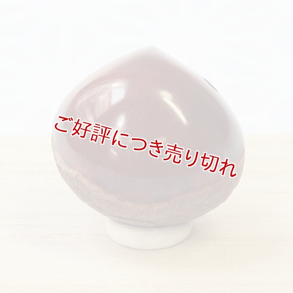 画像1: 黄楊根付　栗（岡壱名入り）　【2016年02月24日公開】 (1)