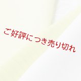 絽　友禅半襟　一色吸い上げぼかし　若柳色（わかやぎいろ）（24）