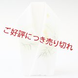 夏物手描き半襟　ホタル