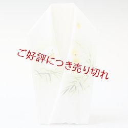 画像1: 夏物手描き半襟　ホタル