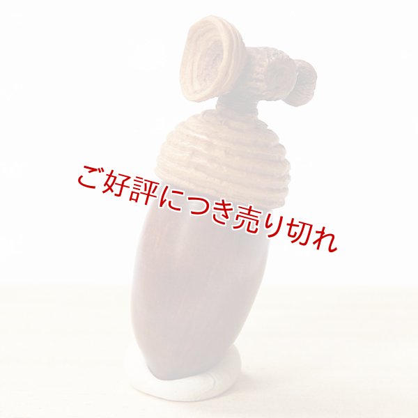 画像1: 黄楊根付　団栗　【2016年09月26日公開】 (1)