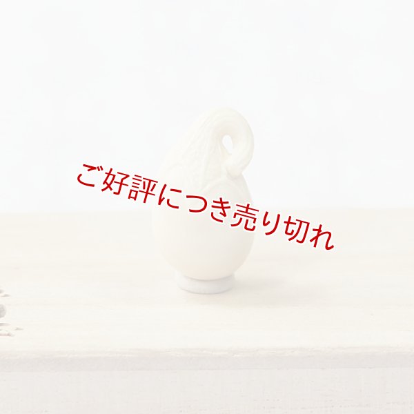 画像1: 象牙根付　なすび（象牙）　【2017年04月28日公開】 (1)