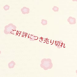 画像1: 和装肌着　二部式襦袢　綸子友禅　輪出し（りんだし）（黄色／赤）　M