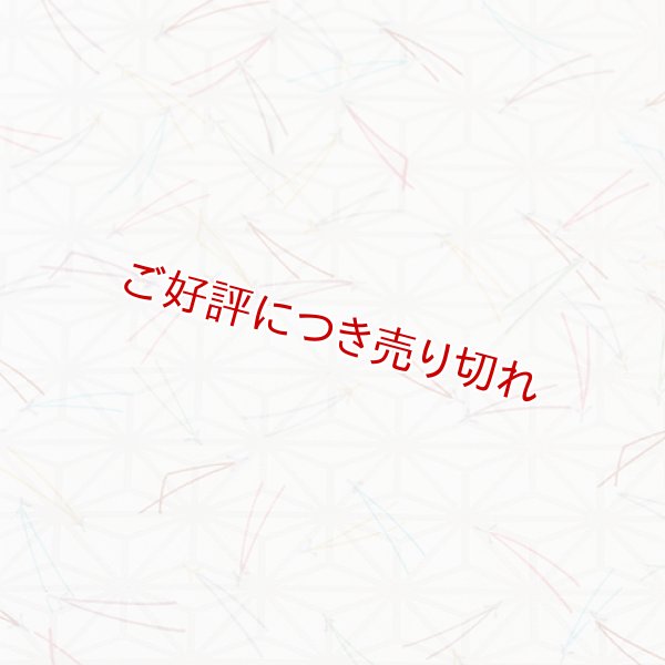 画像1: 和装肌着　二部式襦袢　綸子友禅　七色松葉　M (1)