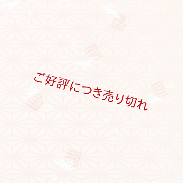 画像1: 和装肌着　二部式襦袢　綸子友禅　源氏香うさぎ（サモンピンク）　M (1)