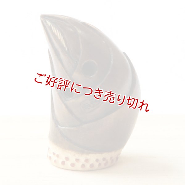 画像1: 黄楊根付　筍【岡壱名入り】　（01）　【2018年04月02日公開】 (1)