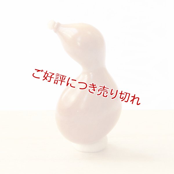 画像1: 黄楊根付　ひょうたん【岡壱名入り】【2018年10月23日公開】 (1)