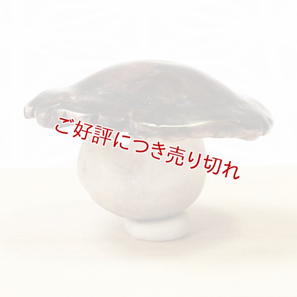 画像1: 鹿角根付　きのこ（A）（鹿角）【2019年2月15日公開】 (1)