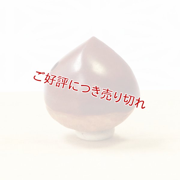 画像1: 黄楊根付　栗（ミニ）【2019年2月15日公開】 (1)