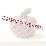 黄楊根付　ハロウィン