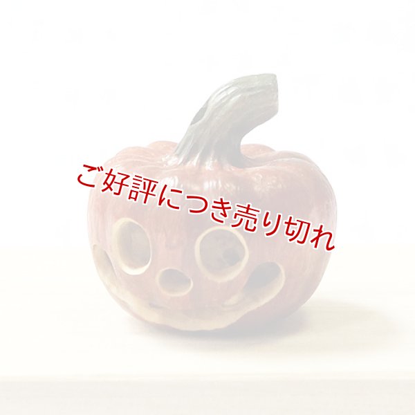 画像1: 黄楊根付　ハロウィン (1)