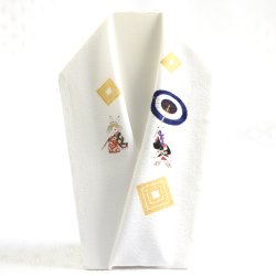 画像1: 手描き半襟　助六