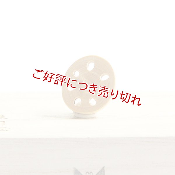 画像1: 黄楊根付　れんこん　小（Ｃ） (1)