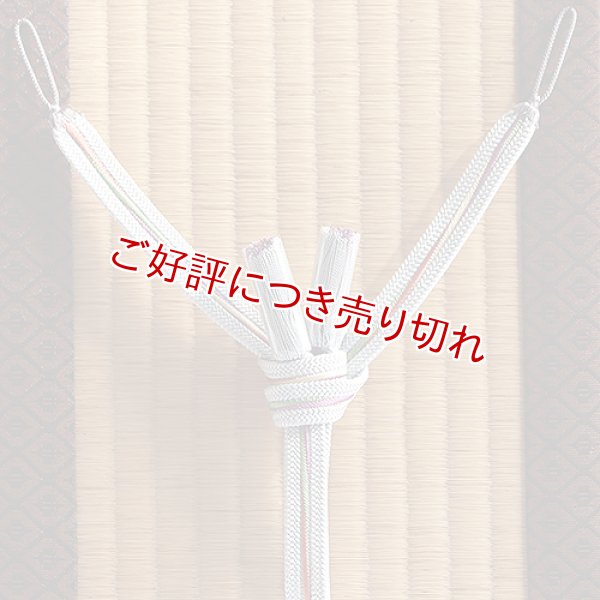 画像1: 紳士羽織紐　平唐四本洋角ひねり撚房　（03） (1)
