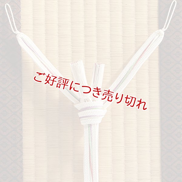 画像1: 紳士羽織紐　平唐四本洋角ひねり撚房　（01） (1)