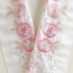 画像1: ポリエステル刺繍半襟　【7000円】（02）