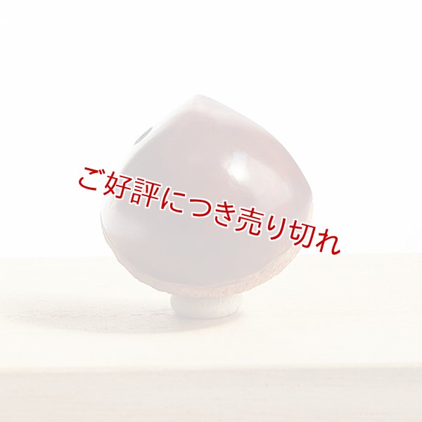 画像1: 黄楊根付　栗（小） (1)