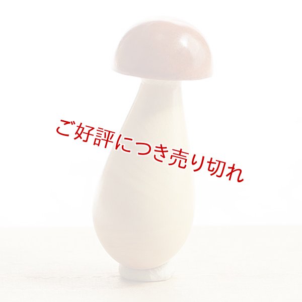画像1: 黄楊根付　きのこ（A） (1)