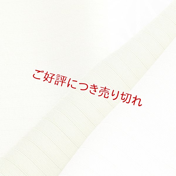 画像1: 絽　友禅半襟　一色吸い上げぼかし　若葉色（わかばいろ）（27） (1)