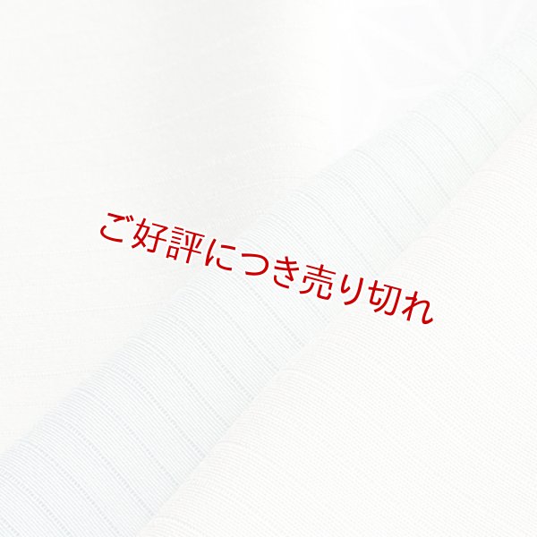 画像1: 絽　友禅半襟　一色吸い上げぼかし　秘色色（ひそくいろ）（12） (1)