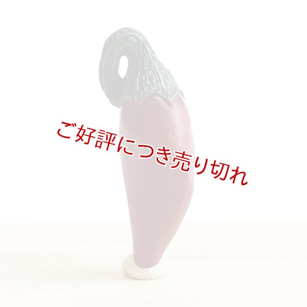 画像1: 黄楊根付　とうがらし（B） (1)