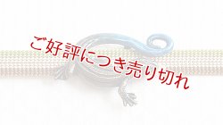 画像1: ピューター帯留め　ニホントカゲ