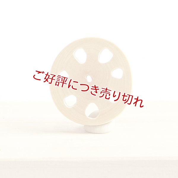 画像1: 黄楊根付　れんこん（B） (1)