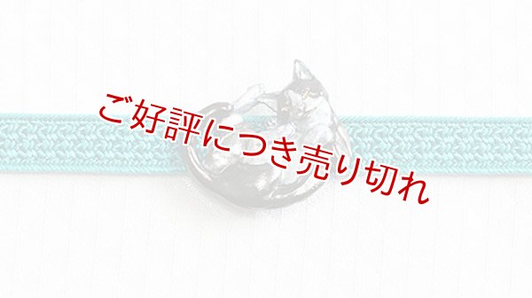 画像1: ピューター帯留め　トム (1)