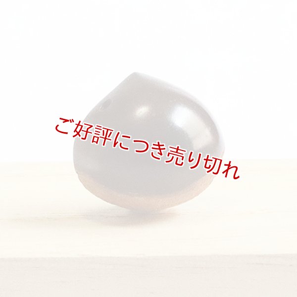 画像1: 黄楊根付　栗（小）【岡壱名入り】 (1)