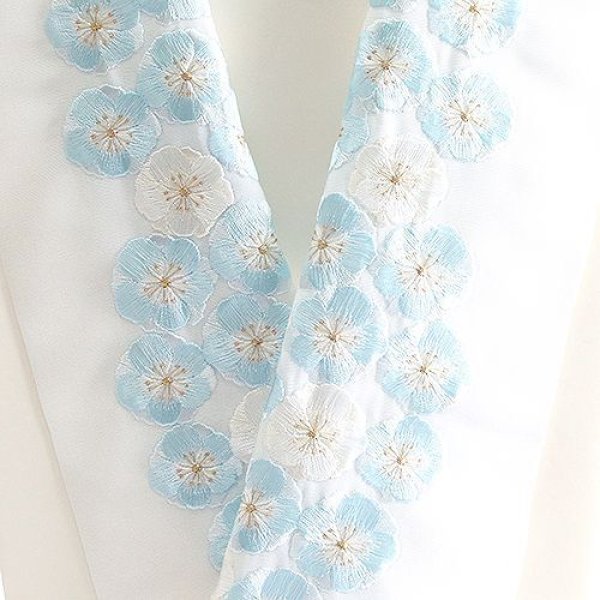 画像1: ポリエステル刺繍半襟　【7000円】（14） (1)