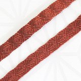 三分紐　さざなみ縞菊　団十郎茶（だんじゅうろうちゃ)（13）