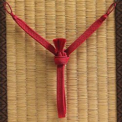画像1: 紳士羽織紐　ちりめん【A】　（10）