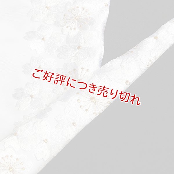 画像1: 黒留袖（礼装用）半襟　【化繊素材】【7000円】　（06） (1)