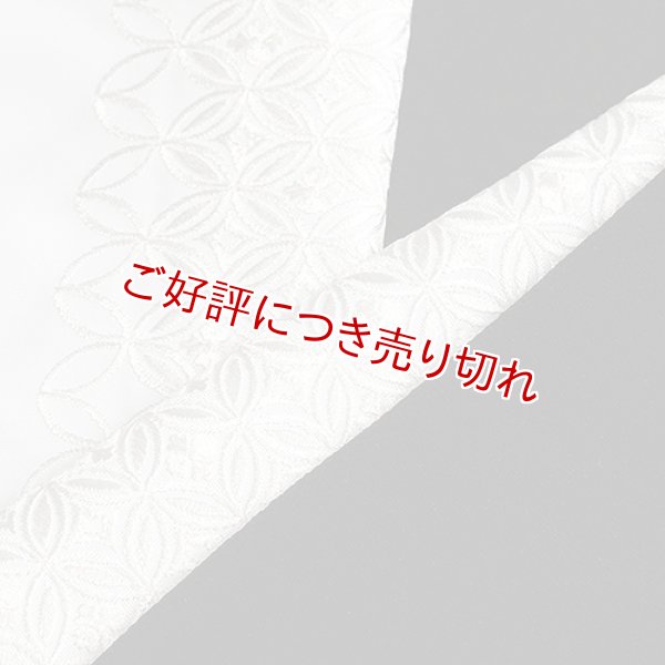 画像1: 黒留袖（礼装用）半襟　【化繊素材】【7000円】　（01） (1)