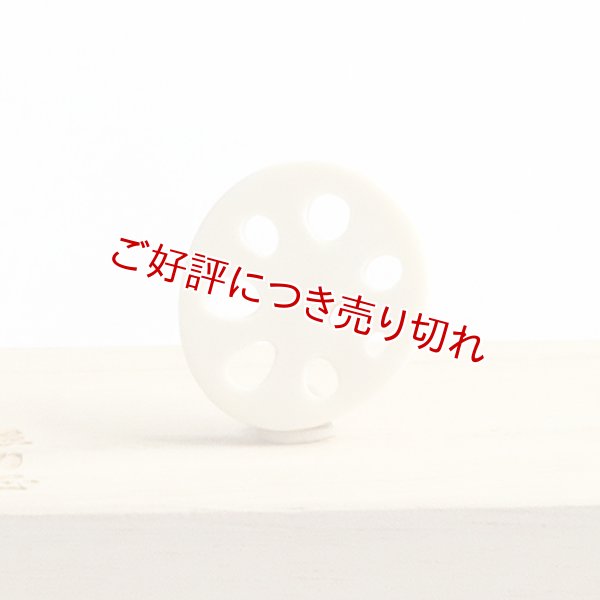 画像1: 象牙根付　れんこん 象牙（F） (1)