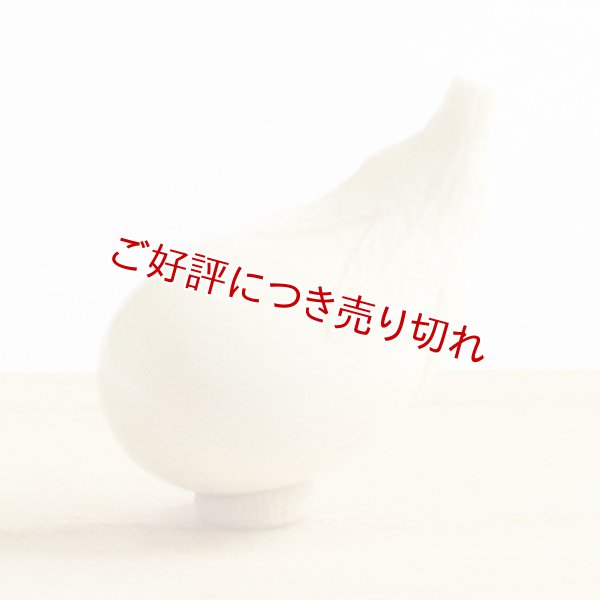 画像1: 象牙帯留め　なすび【岡壱名入り】 (1)
