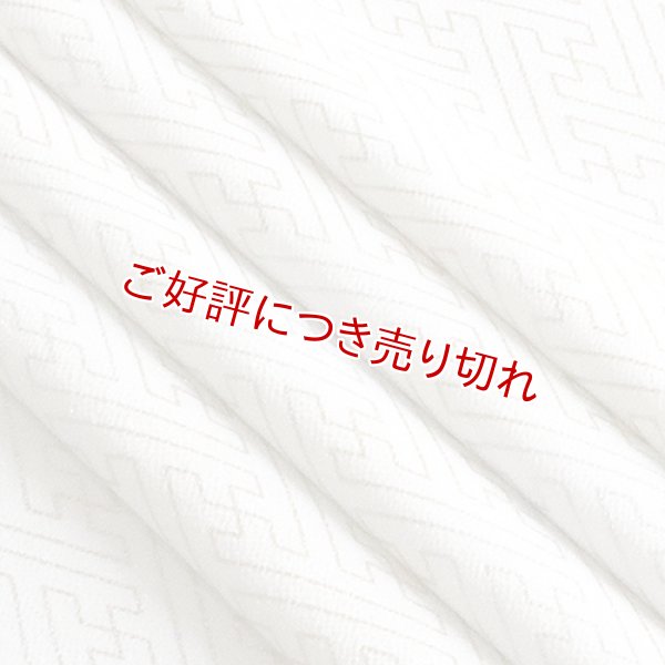 画像1: 黒留袖（礼装用）帯揚げ　金銀彩 ＜紗綾型＞ (1)
