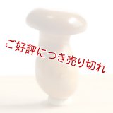 黄楊帯留め　エリンギ【岡壱名入り】