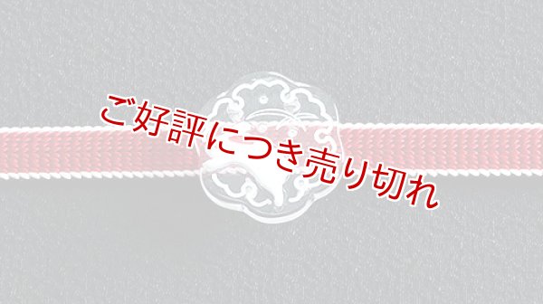 画像1: 帯留め　新雪輪兎（クリア） (1)