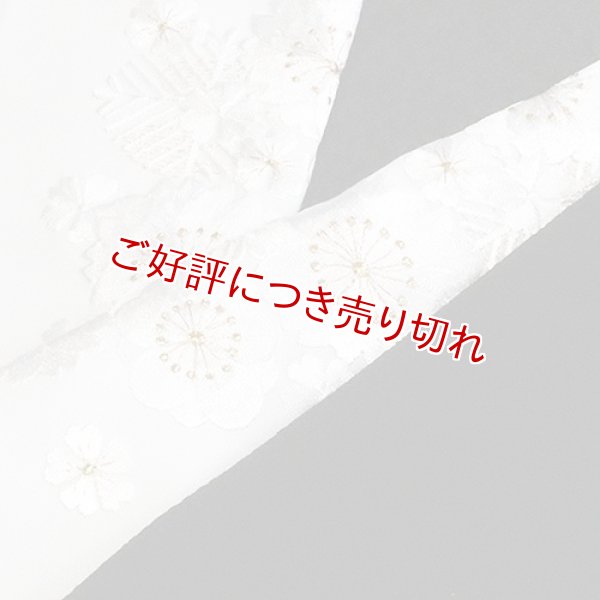 画像1: 黒留袖（礼装用）半襟　【化繊素材】【7000円】　（02） (1)