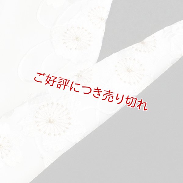 画像1: 黒留袖（礼装用）半襟　【化繊素材】【7000円】　（03） (1)