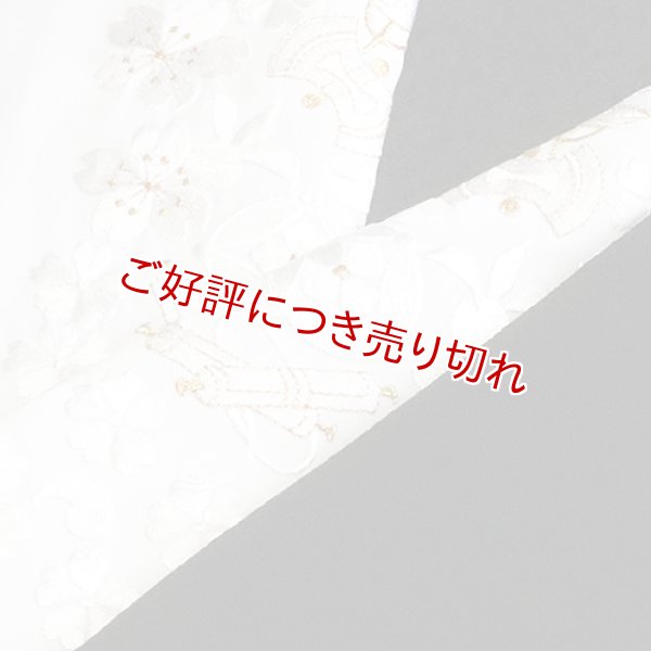 画像1: 黒留袖（礼装用）半襟　【化繊素材】【7000円】　（07） (1)
